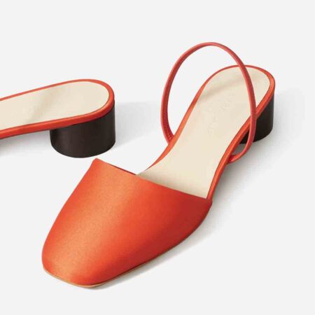 Tapered Square Toe Slingback