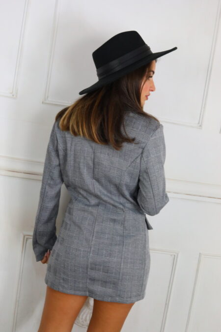 Vestido-Chaqueta Cuadros