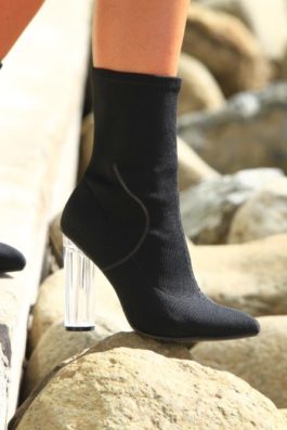 Botín Tacón Transparente