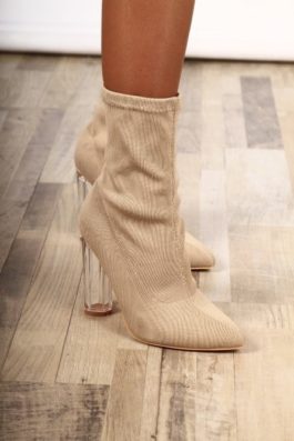 Botín Tacón Transparente