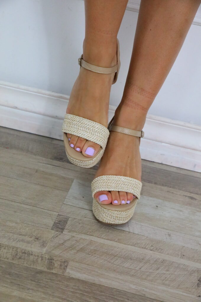 Tacón Plataforma Esparto