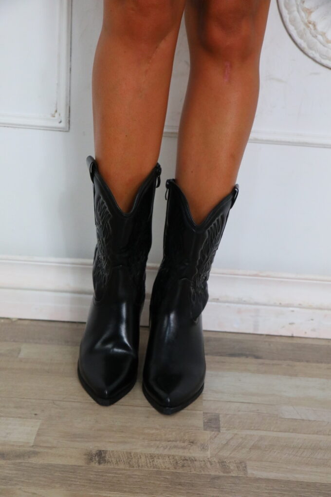 Botin Cowboy Bordado