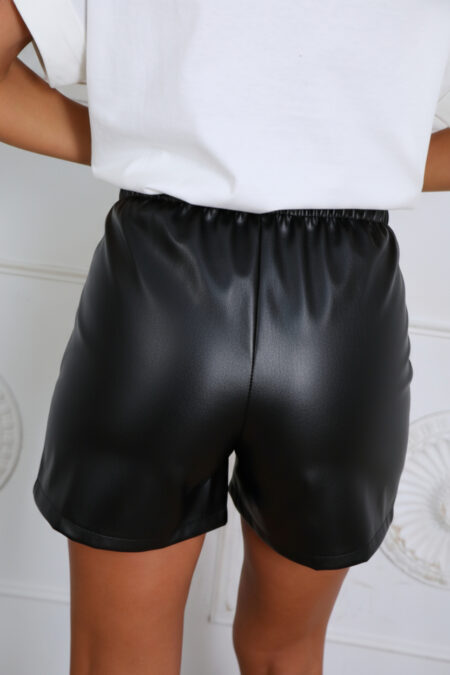 Falda-Pantalón Polipiel Lazo