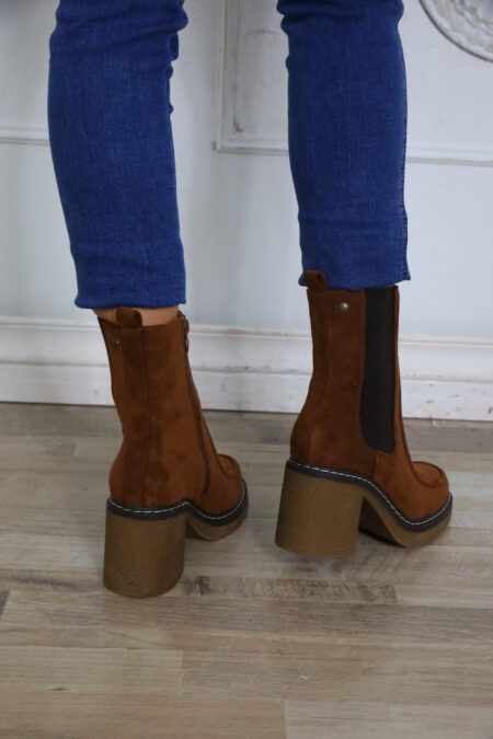 Botas Antelina Elástico