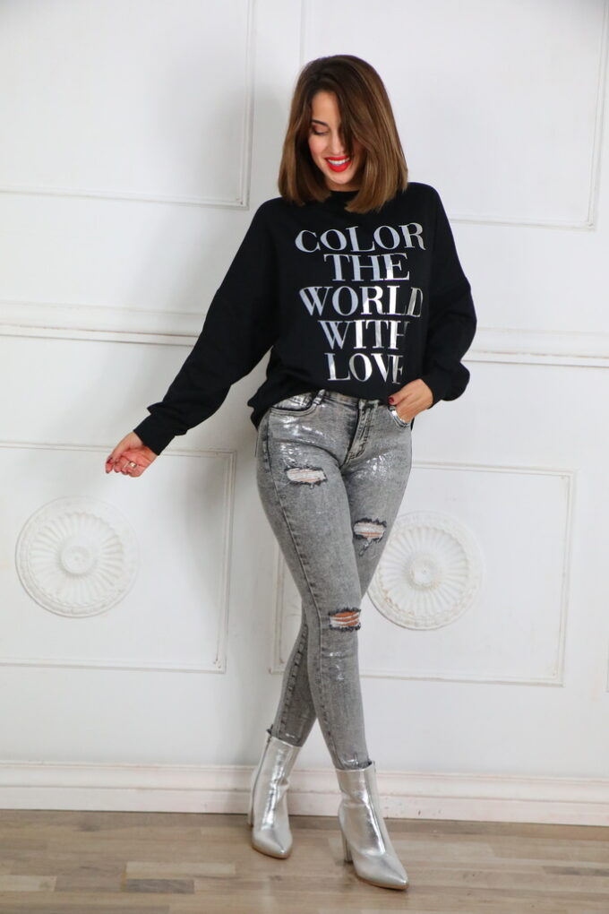 Vaquero Metalizado Roturas