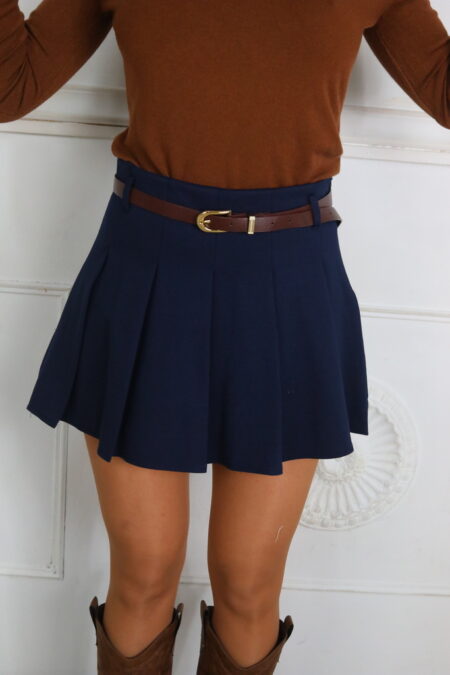 Falda Tablas Cinturón