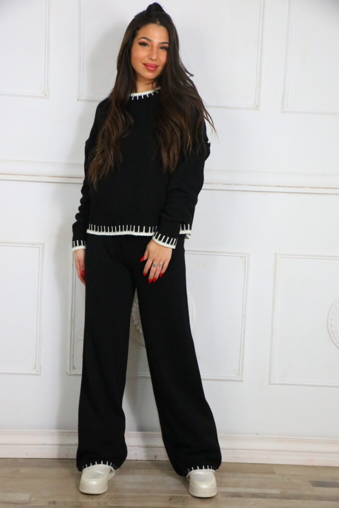 Pantalón Punto Cropped