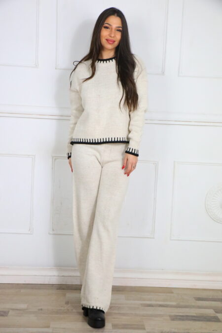 Pantalón Punto Cropped