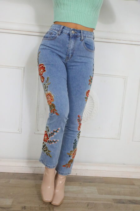 Vaquero Bordado Push Up