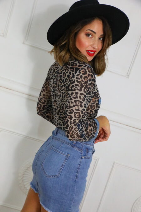 Falda-Pantalón Vaquera Reductora