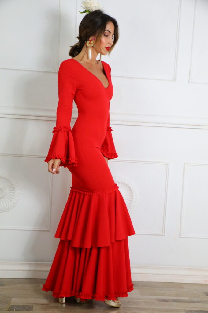Vestido Flamenco Volantes