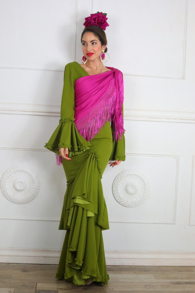 Vestido Flamenco Volantes