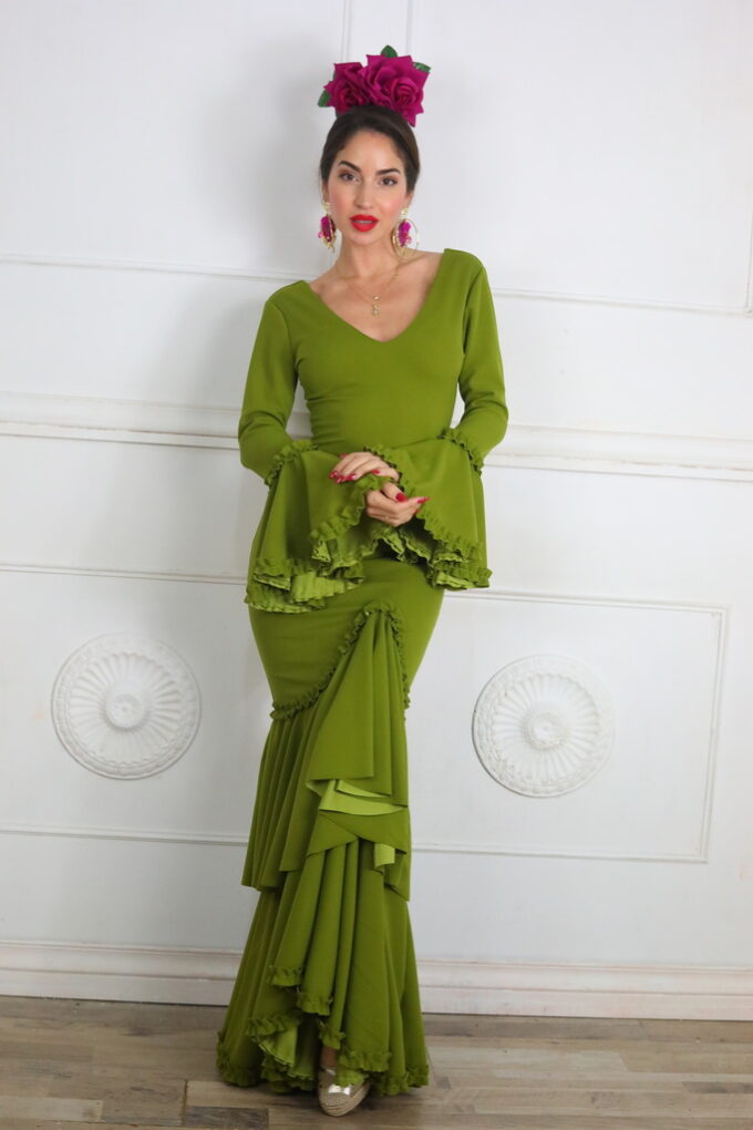 Vestido Flamenco Volantes