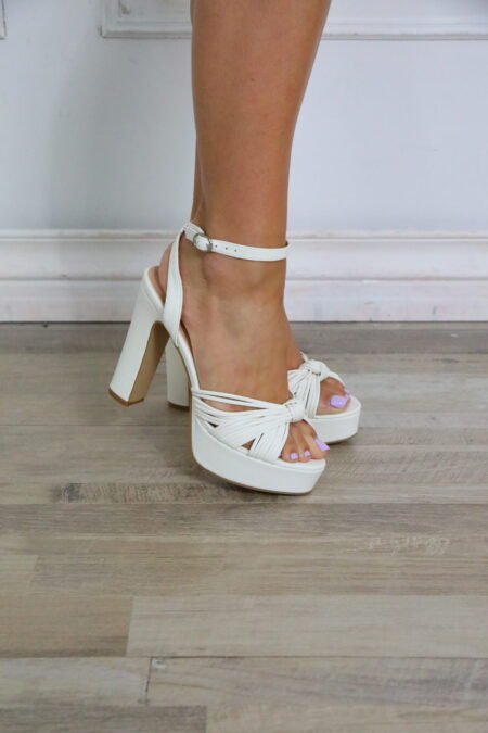 Tacón Plataforma Nudo