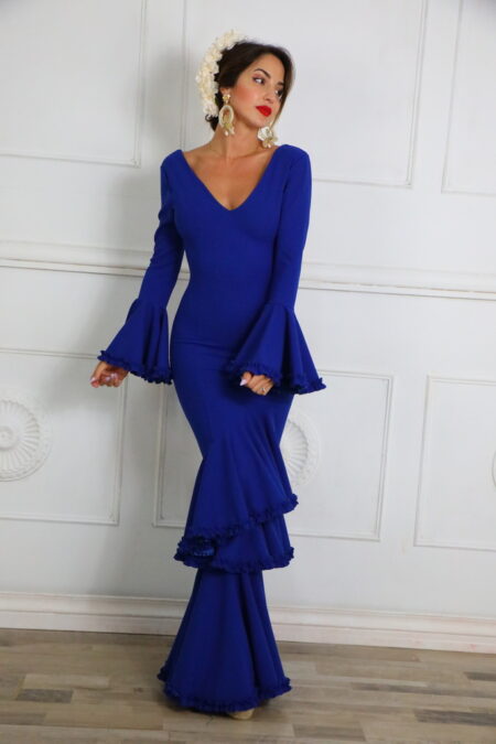 Vestido Flamenco Triple Volante