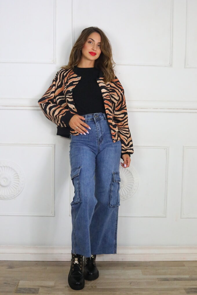 Pantalón Vaquero Cargo