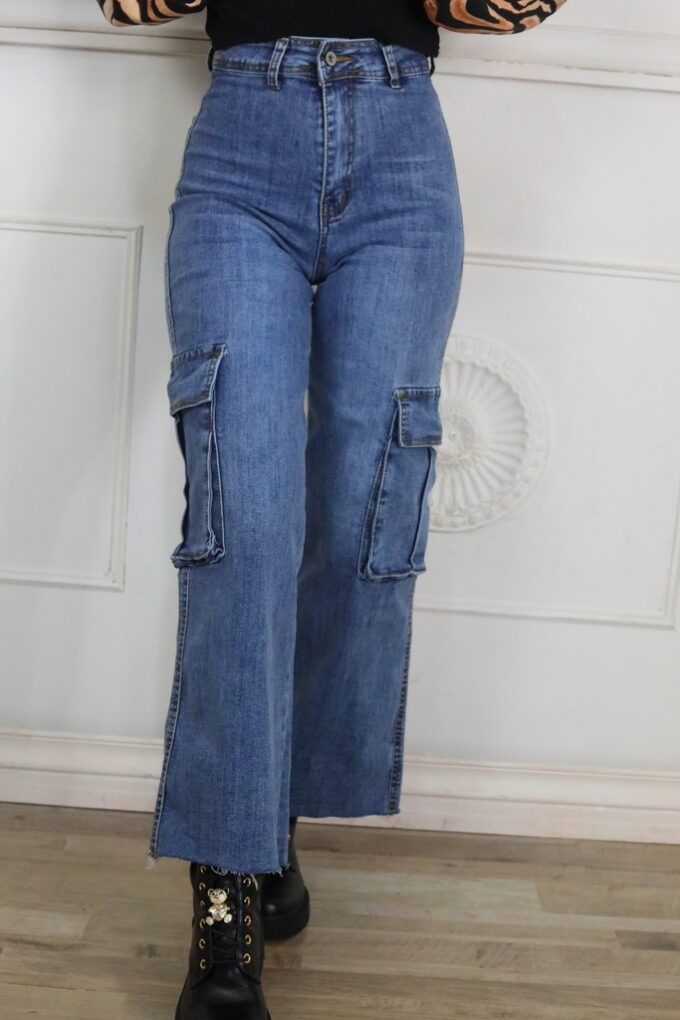 Pantalón Vaquero Cargo