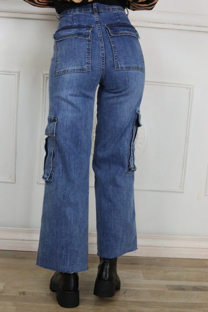 Pantalón Vaquero Cargo