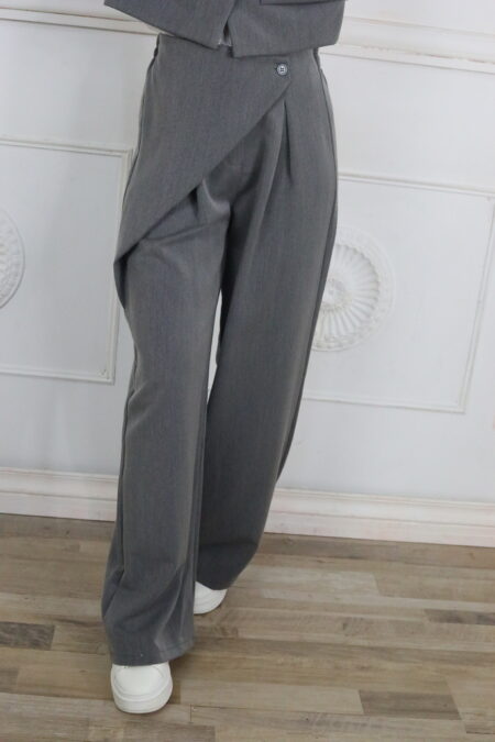 Pantalon Solapado Botón