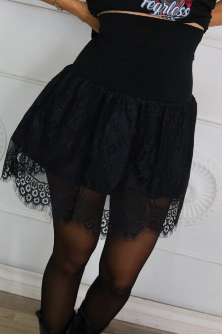 Bajo Falda Encaje