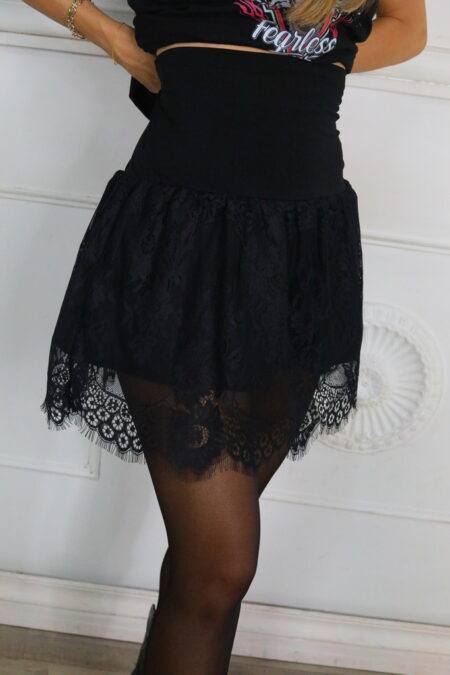 Bajo Falda Encaje