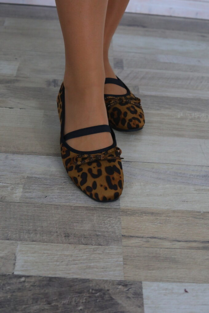 Manoletinas Elástico Print