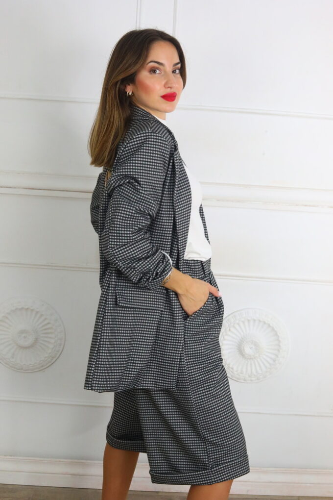 Bermuda Paño Cuadros