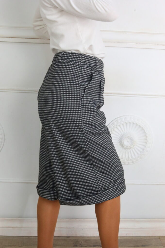 Bermuda Paño Cuadros