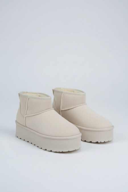 Botín Doble Suela Pelitos