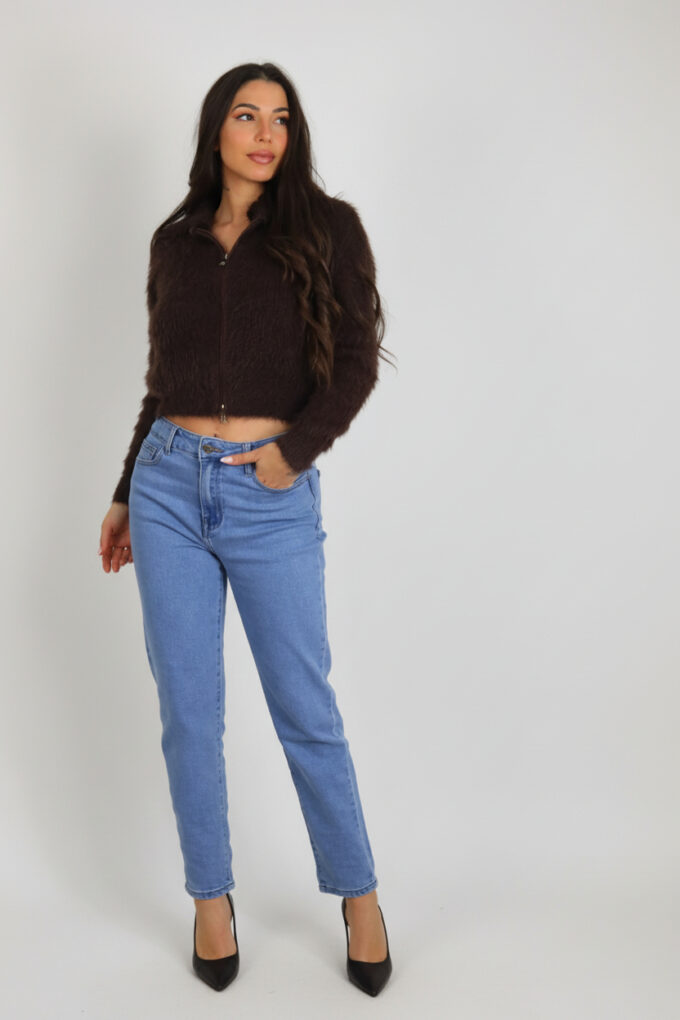 Chaqueta Pelos Cremallera