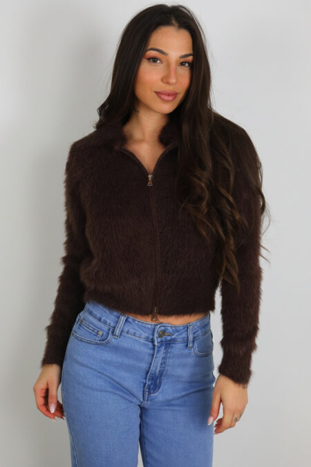 Chaqueta Pelos Cremallera