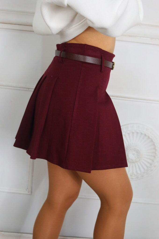 Falda Tablas Cinturón