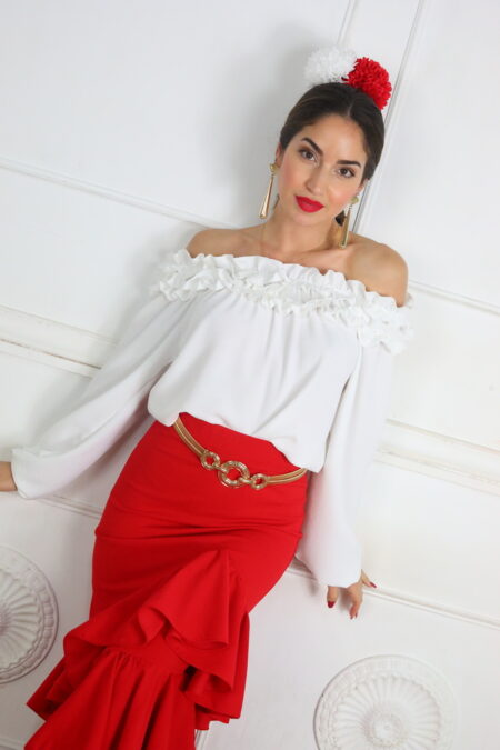 Blusa Honor Volantes