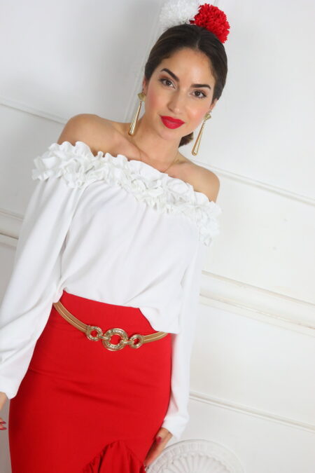 Blusa Honor Volantes