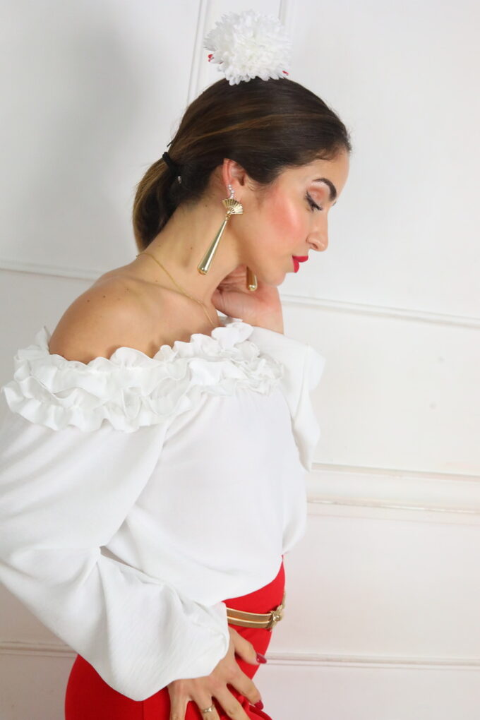 Blusa Honor Volantes