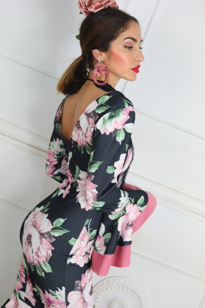 Vestido Flamenco Flores