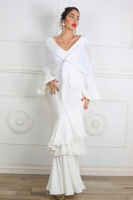 Vestido Flamenco Triple Volante