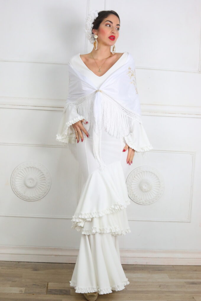 Vestido Flamenco Triple Volante