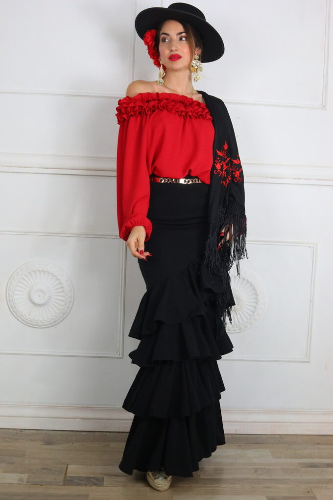 Falda Flamenca Volantes