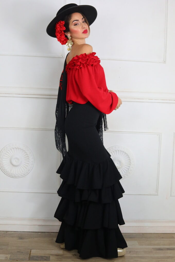 Falda Flamenca Volantes