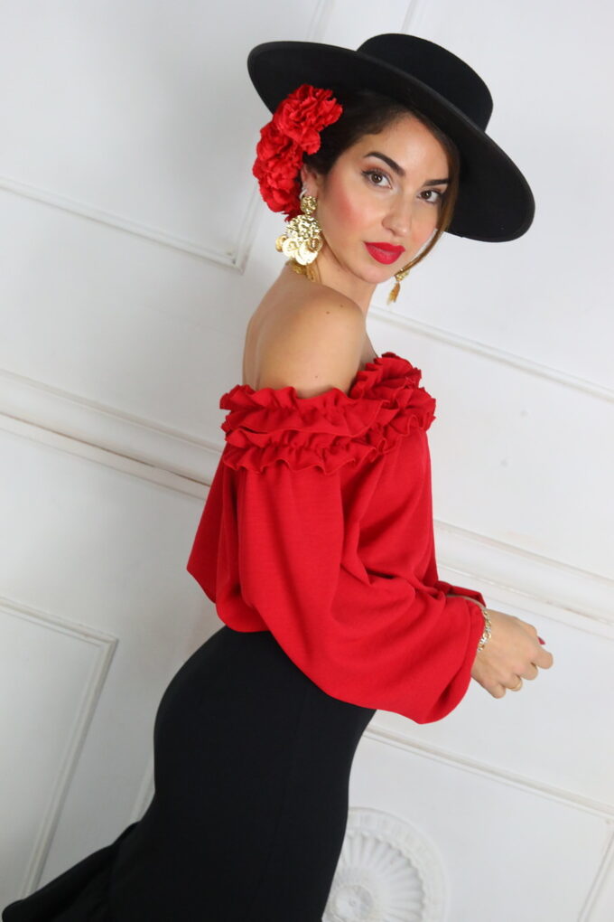 Blusa Honor Volantes