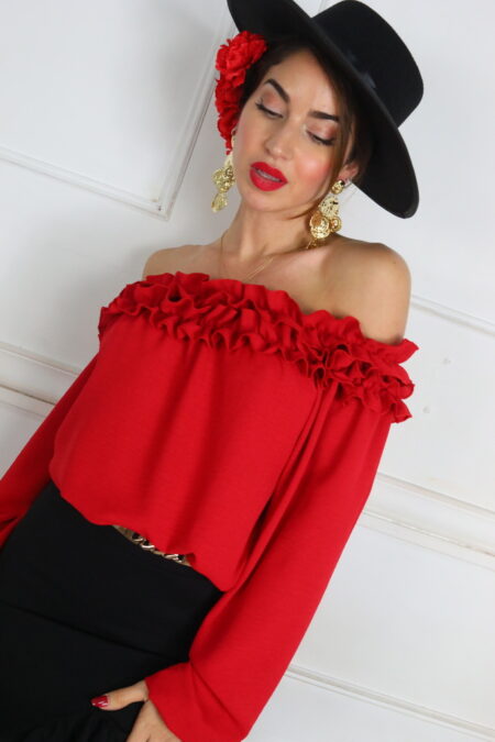 Blusa Honor Volantes