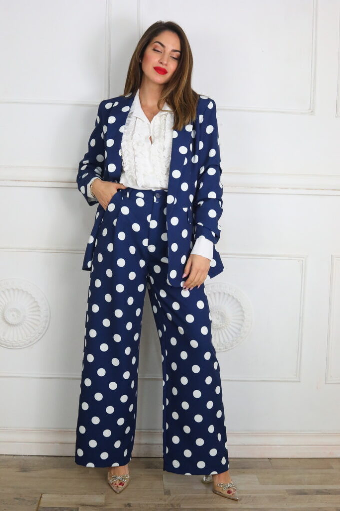 Pantalon Ancho Lunares