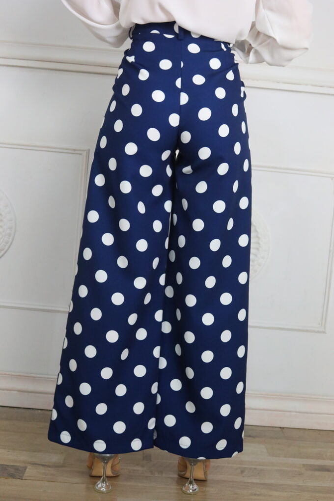 Pantalon Ancho Lunares