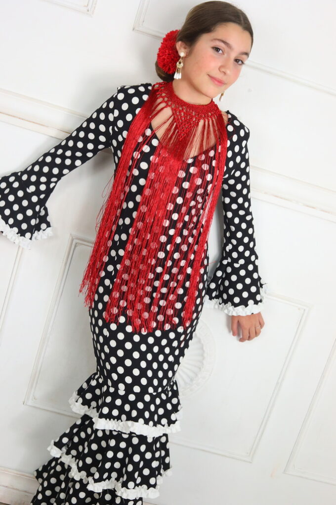 Vestido Flamenco Lunares