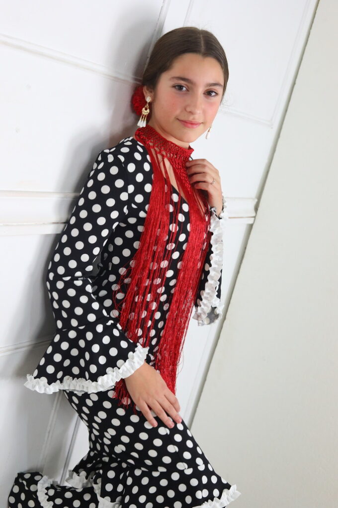 Vestido Flamenco Lunares