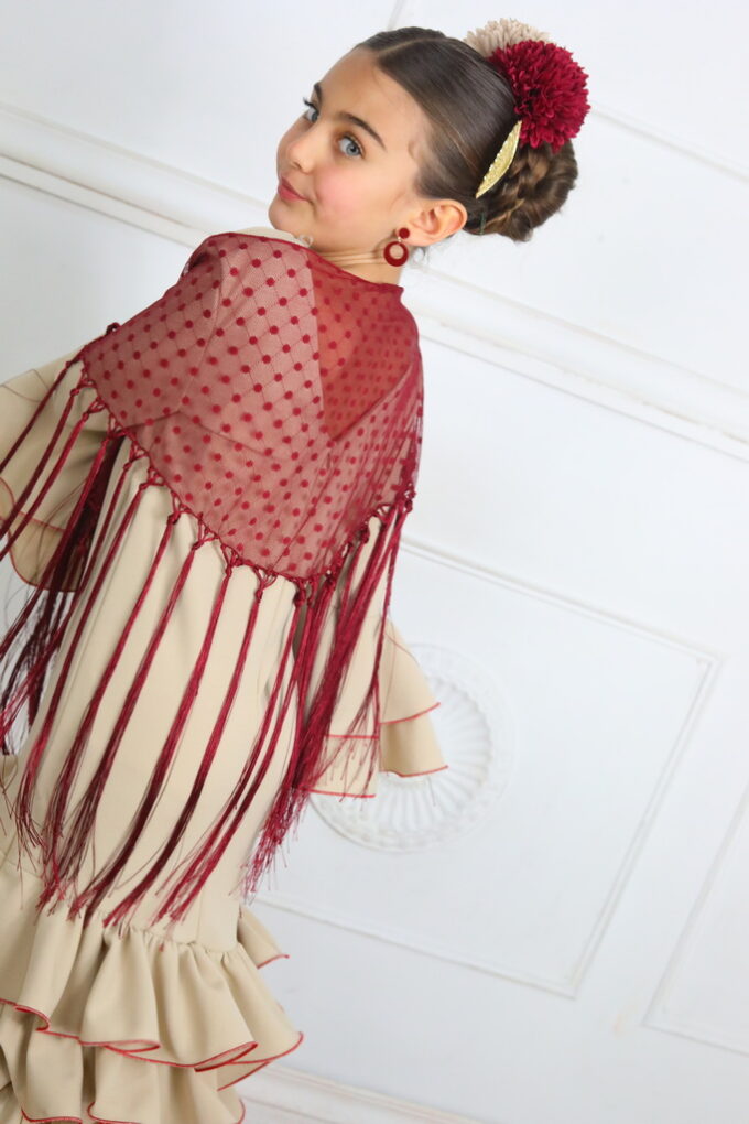 Vestido Flamenco Liso