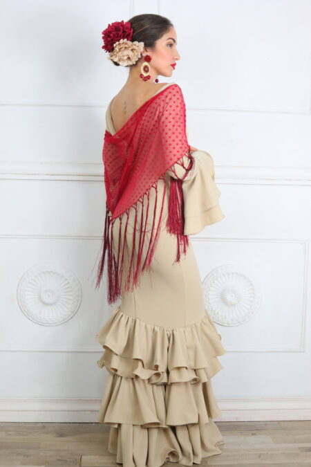 Vestido Flamenco Liso