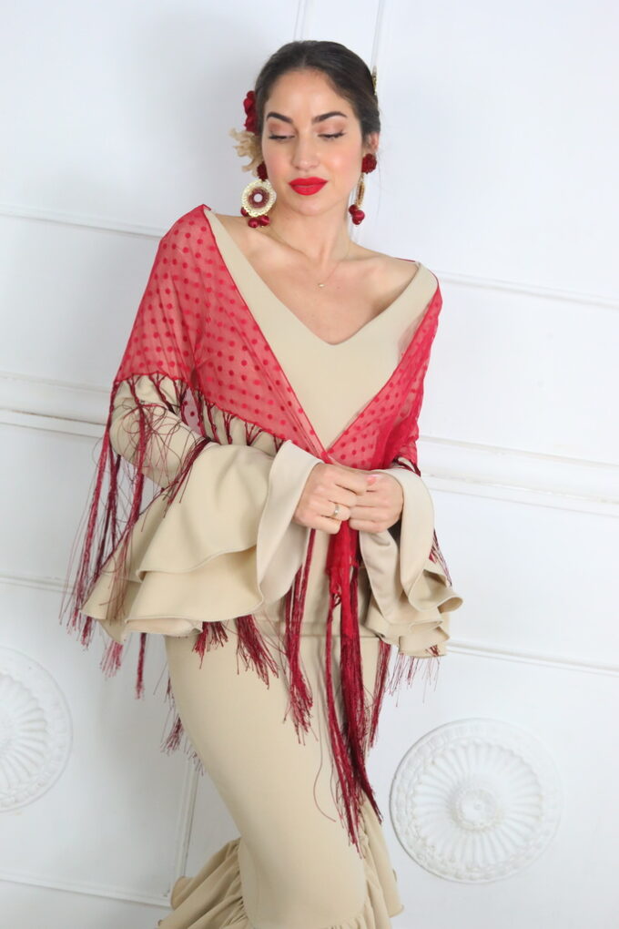 Vestido Flamenco Liso