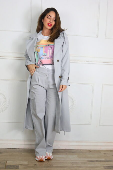 Pantalon Cargo Ancho